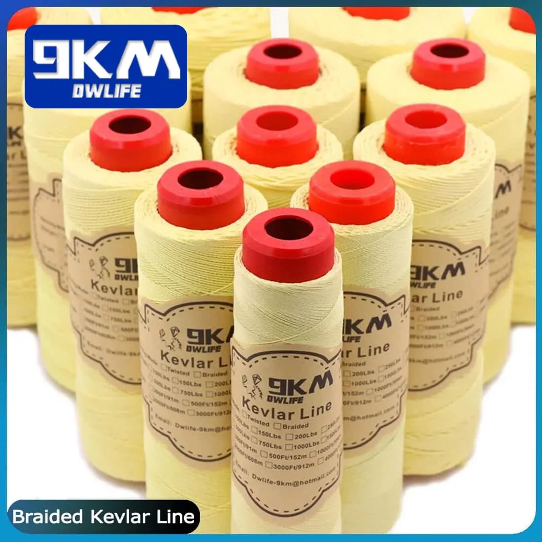 Itin stipri pintas Kevlar pagalbinis virvalė